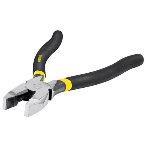 PINZA PARA ELECTRICISTA 8" USO RUDO  MANGO DE PVC  PRETUL