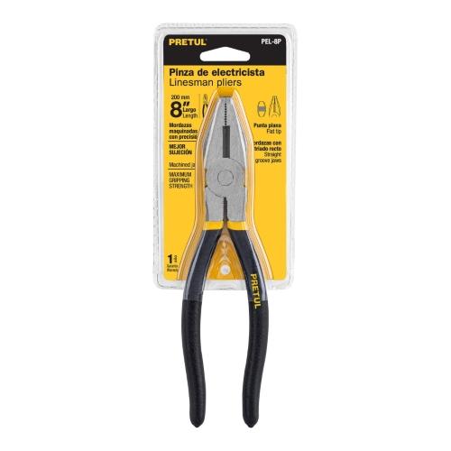 PINZA ELECTRICISTA 8 PRETUL