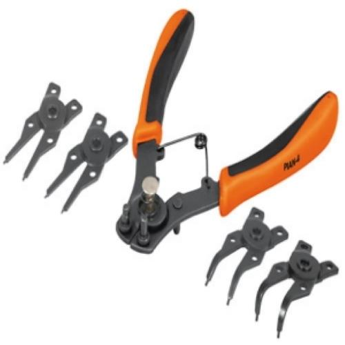 PINZA PARA ANILLOS DE RETENCION 6" 4 CABEZAS INTERCAMBIABLES