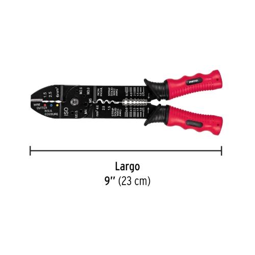 PINZA PELACABLE 9 PRETUL