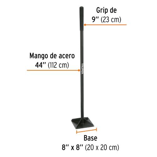PISON 8X8 PESO 5.5 KG TRUPER