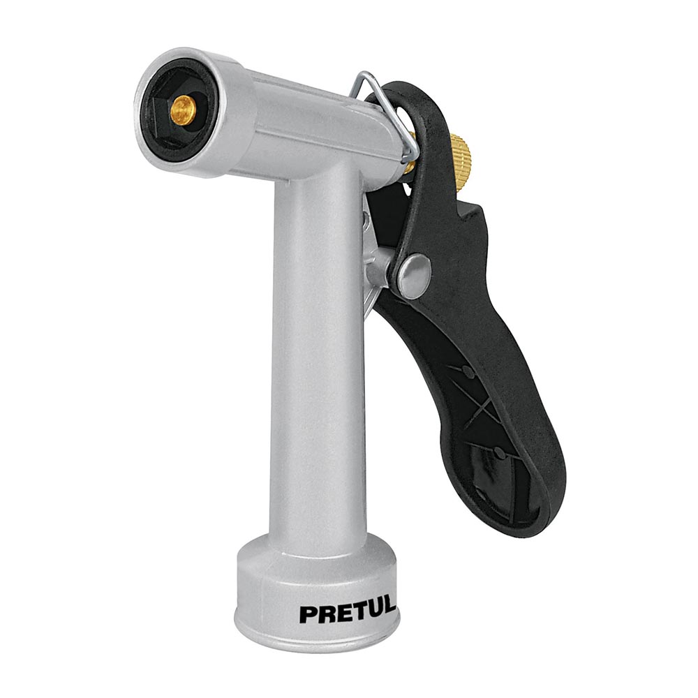 PISTOLA METÁLICA PARA RIEGO DE 4"  2 FUNCIONES  PRETUL
