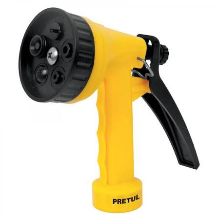 PISTOLA PLÁSTICA PARA RIEGO DE 5"  5 FUNCIONES  PRETUL