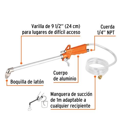 PISTOLA PARA LIMPIEZA DE MAQUINAS TRUPER