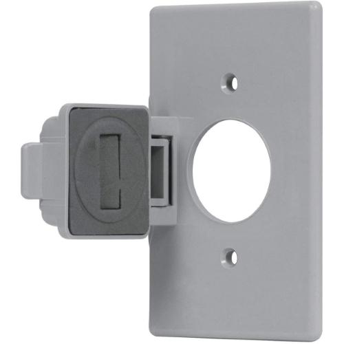 PLACA INTEMPERIE P/CONTACTO REDONDO VOLT
