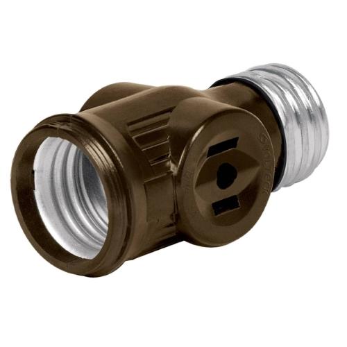 PORTALAMPARA DOBLE CONTACTO VOLTECH (POBA-12)