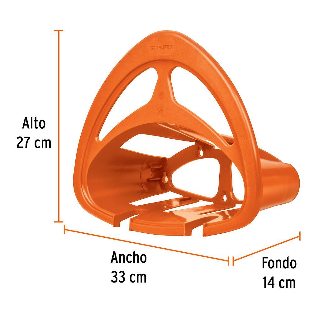 PORTAMANGUERA DE PLASTICO NARANJA TRUPER