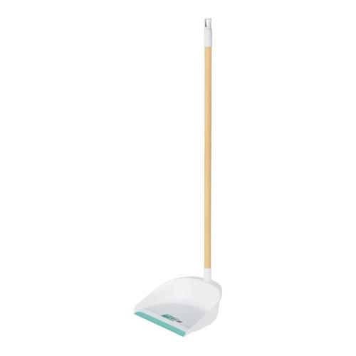RECOGEDOR PLASTICO CON BASTON DE MADERA KLINTEK