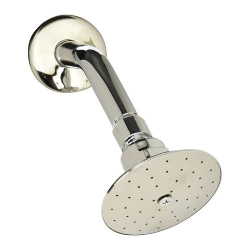 REGADERA CON BRAZO CHAPETON ACERO INOXIDABLE F-3002B