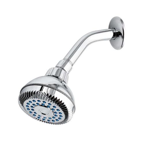 REGADERA DE PLASTICO DE 3" CON BRAZO Y CHAPETON DE METAL DICA