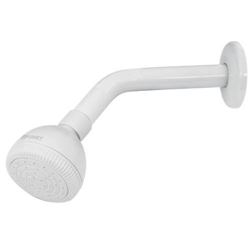 REGADERA PLASTICA C/BRAZO Y CHAPETON FOS