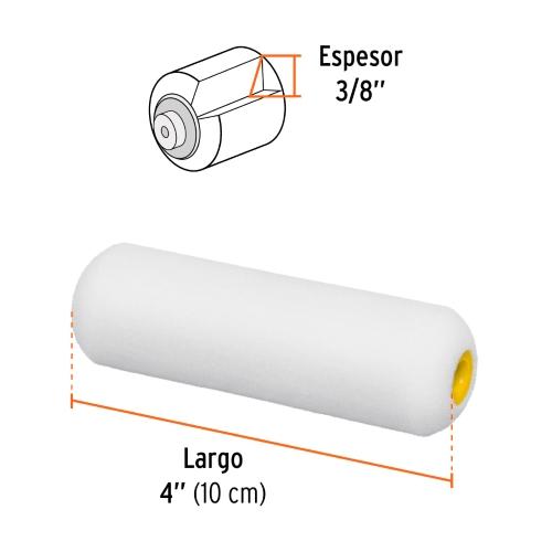 REPUESTO PARA RODILLO ROPI-410E TRUPER