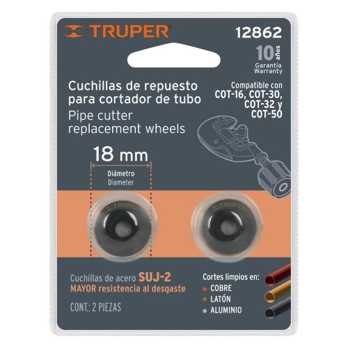 RESPUESTO P/CORTA TUBO TRUPER (PAR)