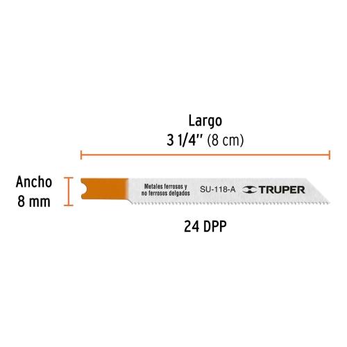 SEGUETA P/CALADORA ACAB SUPER FINO TRUPE