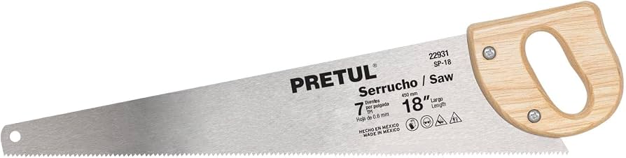 SERRUCHO 18" PRETUL