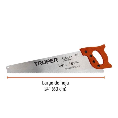 SERROTE SELECTO 24 6 DIENT X PULG.TRUP