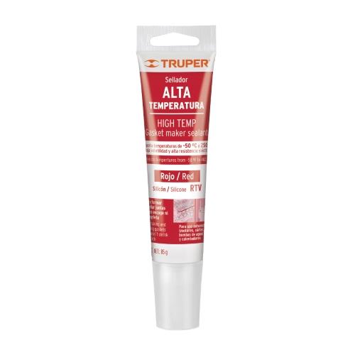 SILICON ALTA TEMPERATURA ROJO 85GR TRUPE