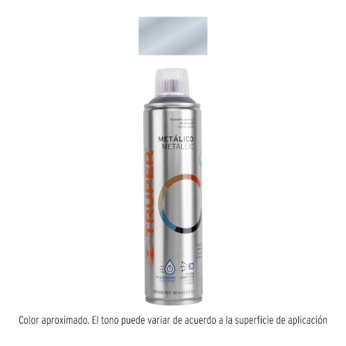 PINTURA EN AEROSOL CROMO METALICO BOTE ESBELTO 400 ml