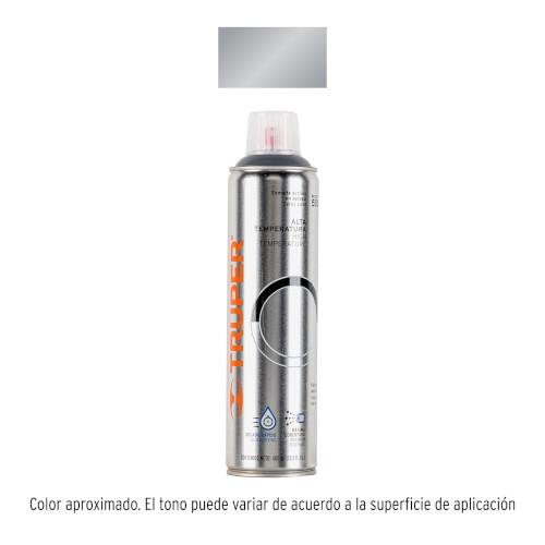 PINTURA EN AEROSOL ALTA TEMPERATURA BOTE ESBELTO ALUMINIO 400 ml
