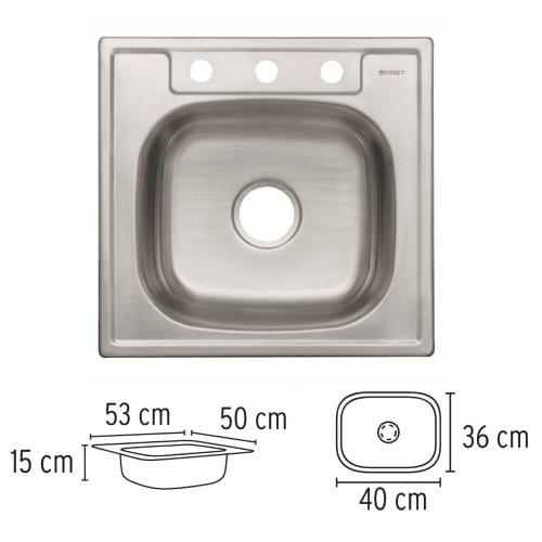 TARJA DE EMPOTRAR 53CMX51CM FOSET