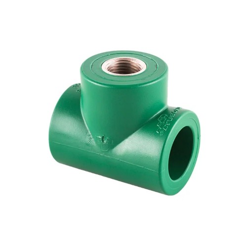 TEE 1(32MM) ROS CEN HEM 1/2 POLIPROPIL