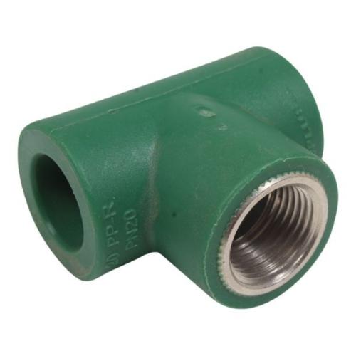 TEE 3/4(25MM) ROS CEN HEM 1/2 POLIPROP