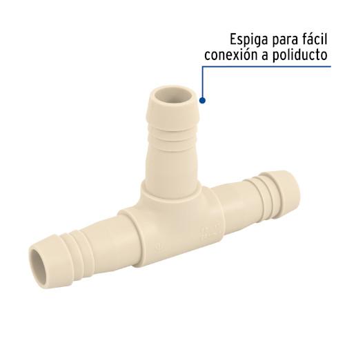 TEE INSERCION 1 POLIPROPILENO FOSET