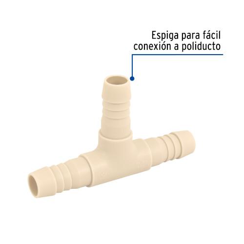 TEE INSERCION 3/4 Plg. DE POLIPROPILENO FOSET
