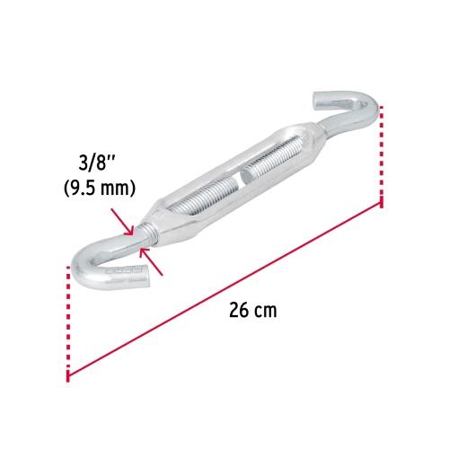 TENSOR GANCHO GANCHO 3/8G FIERO