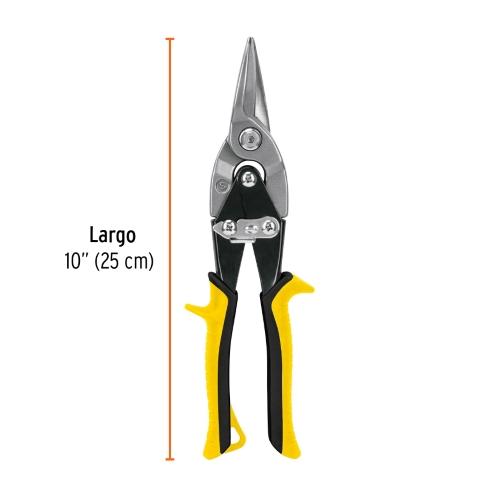 TIJERA DE AVIACION 10" CORTE RECTO TRUPER