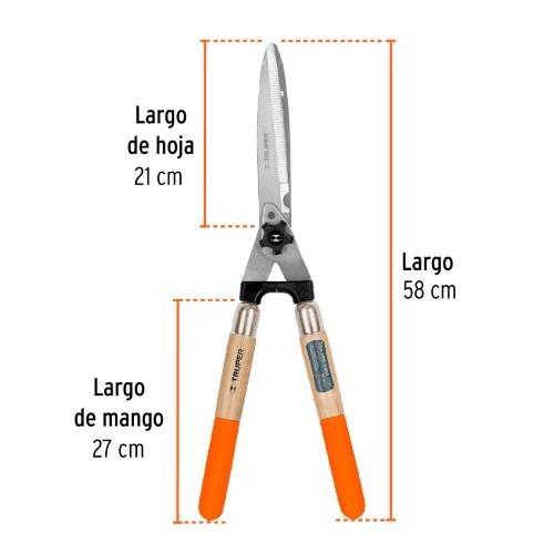 TIJERA P/PODA 19 FILO DENTADO TRUPER