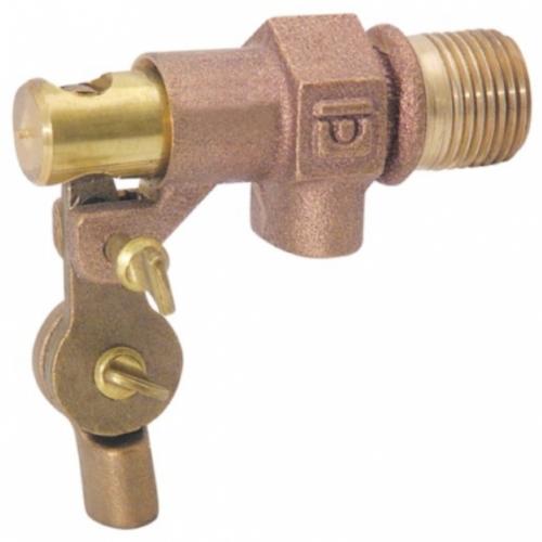 VALVULA TINACO DE 1/2" BRONCE SERVICIO AGUA 100 Ib/in² F-04N.13 URREA