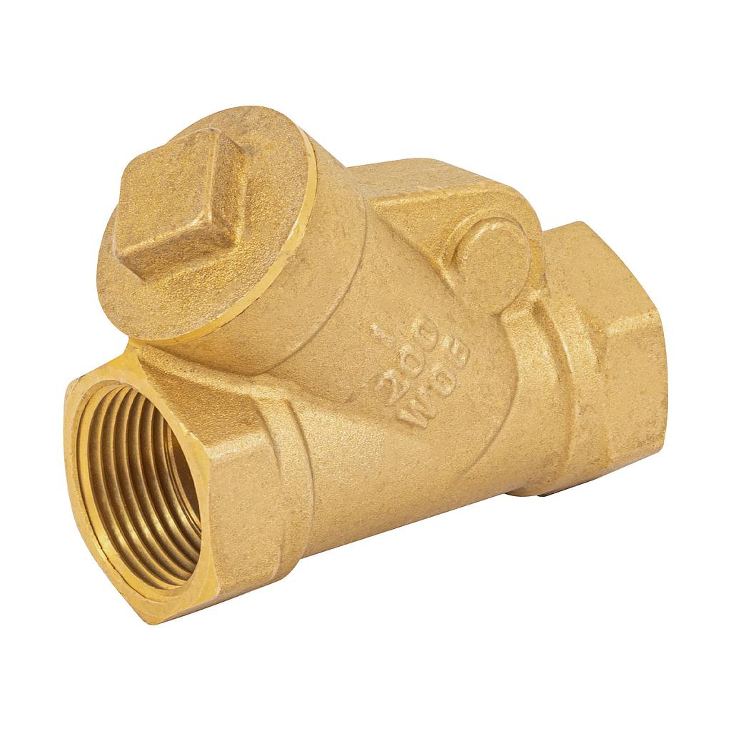 VALVULA CHECK DE LATON DE 1/2" FOSET