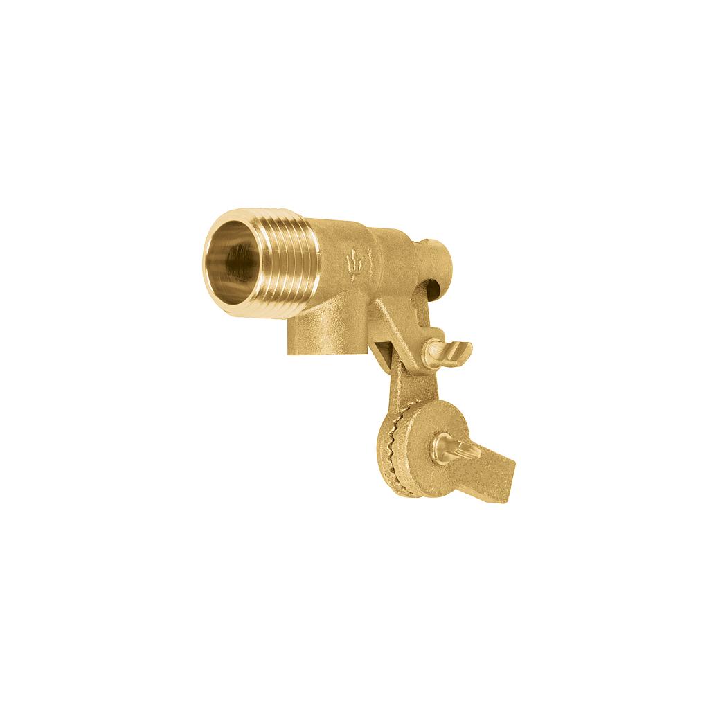 VALVULA DE FLOTADOR DE LATON DE 1/2" PESO FOSET