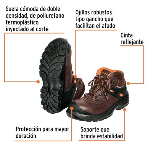 ZAPATO INDUSTRIAL DIELECTRICO T/27 CAFE