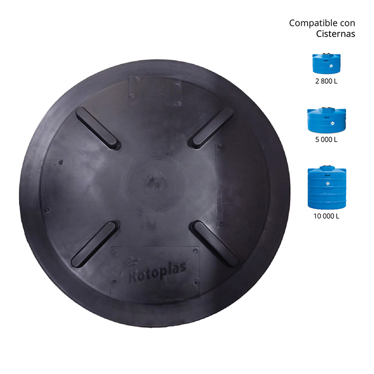 TAPA P/CISTERNA  ROTOPLAS