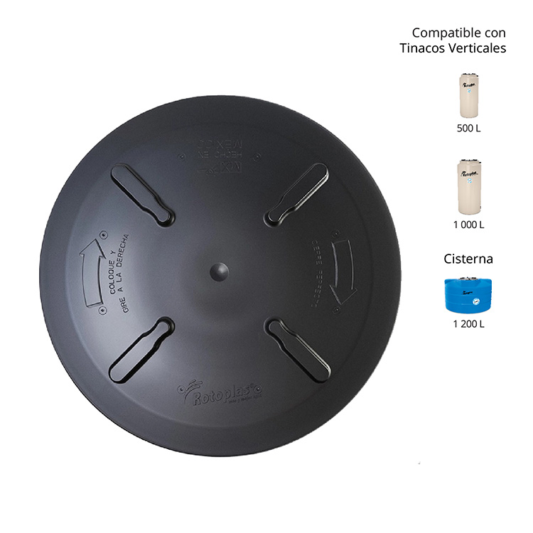 TAPA P/TINACO ROTOPLAS (clic)