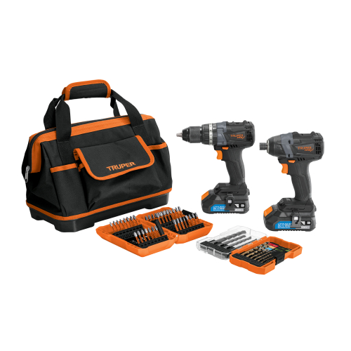 COMBO ROTOMARTILLO Y DESTORNILLADOR DE IMPACTO 20V  MAX TRUPER