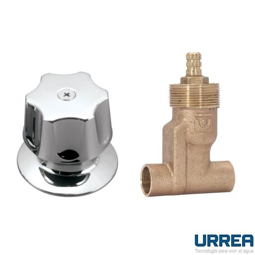 LLAVE EMPOTRAR SOLDABLE 1/2 CON MANERAL F-652QG