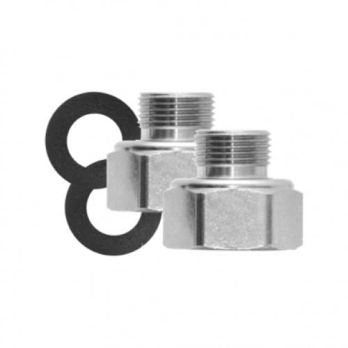 ADAPTADOR NIQUELADO 3/8X1/2 COFLEX