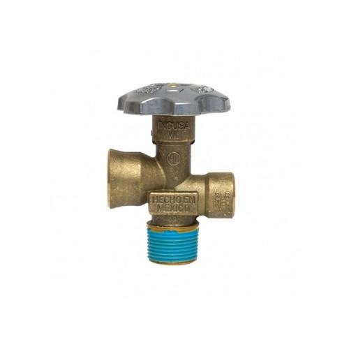 VALVULA 3/4 PARA CILINDRO DE GAS 2 A 45 K