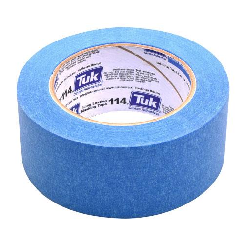 CINTA MASKING 72MMX50M TUK TIPO 121 USO CONSTRUCTOR EMPAQUE AZUL