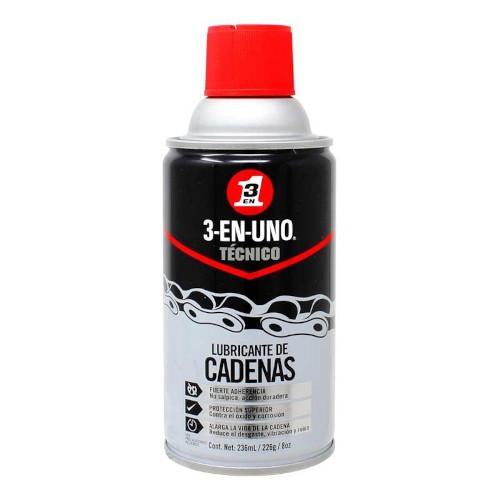 LUBRICANTE DE CADENAS 236 ML 3 EN 1