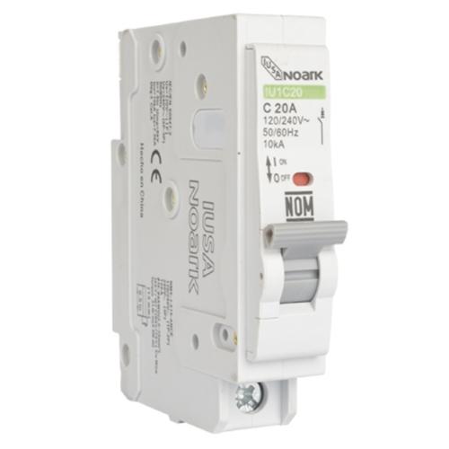 INTERRUPTOR TERMOMAGNETICO DE RIEL DE 1 POLO / 20 A IUSA