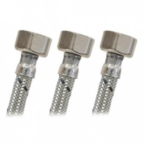 COFLEX T ACERO INOXIDABLE. PARA LAVABO-FREGADERO