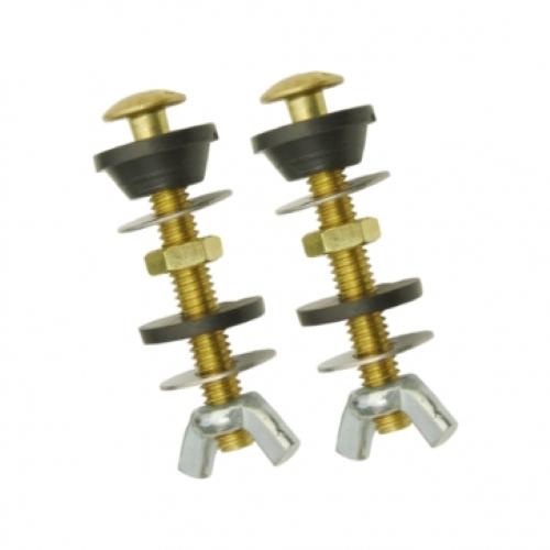 TORNILLO PARA TANQUE Y TAZA DE LATON  21/2