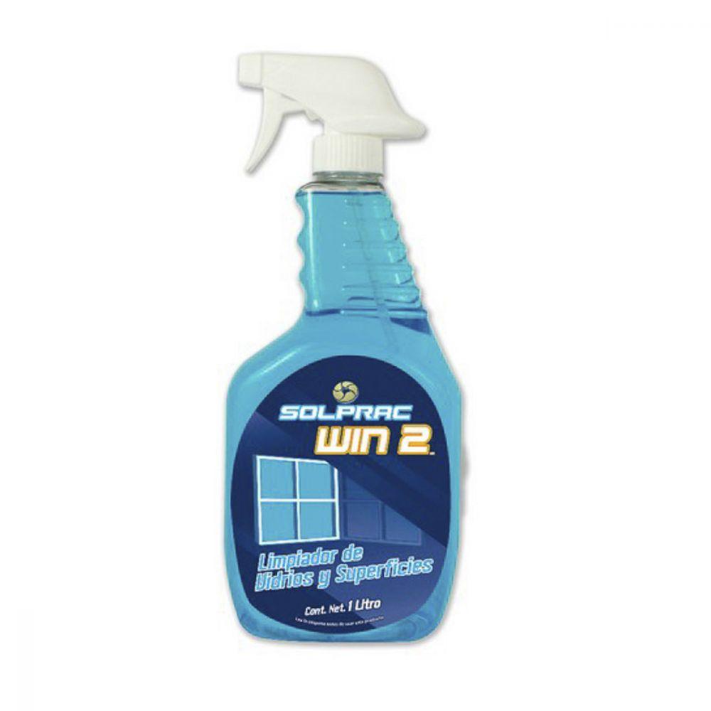 WIN2 LIMPIA VIDRIOS 1 L CON ATOMIZADOR SOLPRAC