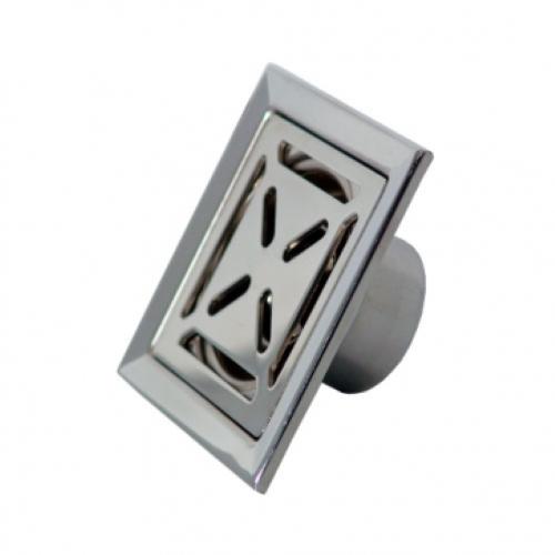 COLADERA CUADRADA ACERO INOXIDABLE 10X10 PARA TUBO 2 COFLEX
