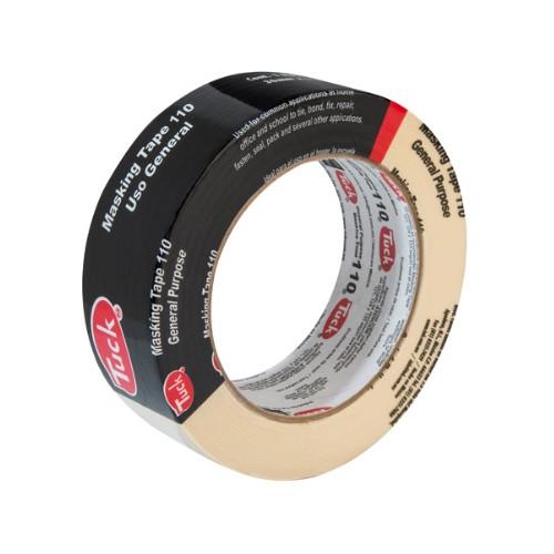 CINTA MASKING 36MMX50M TUCK TIPO 110 USO GENERAL EMPAQUE NEGRO