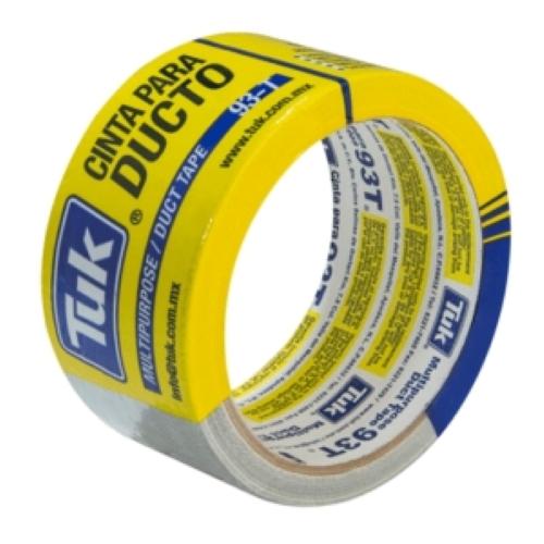 CINTA PARA DUCTO 48MMX50M GRIS TIPO 93T TUK